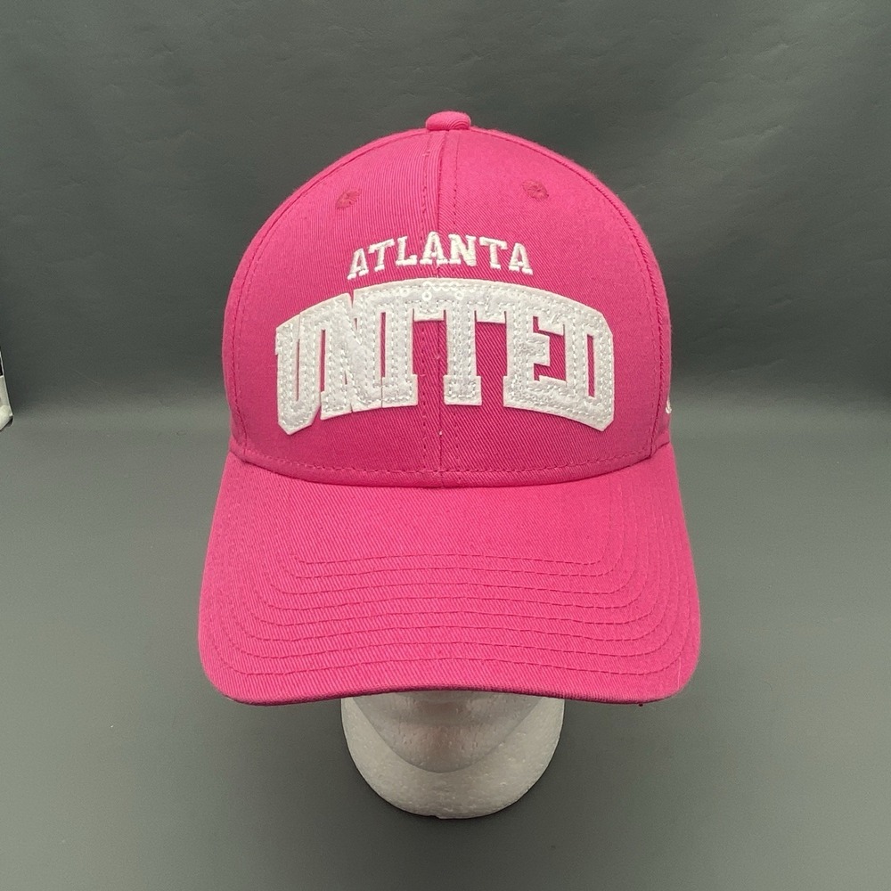 Atlanta United Soccer Pink Adidas Hat/Cap Snapback‎